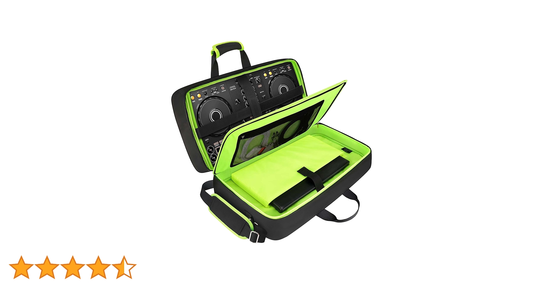 DDJ-FLX4 コントローラー　保護ケース、オーディオ変換ケーブル付き Amazon.co.jp: SNIGJAT DJコントローラーケース DDJ FLX4/ DJ